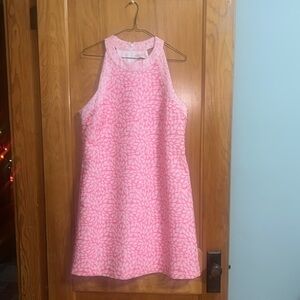 Hutch pink floral shift dress Size XL